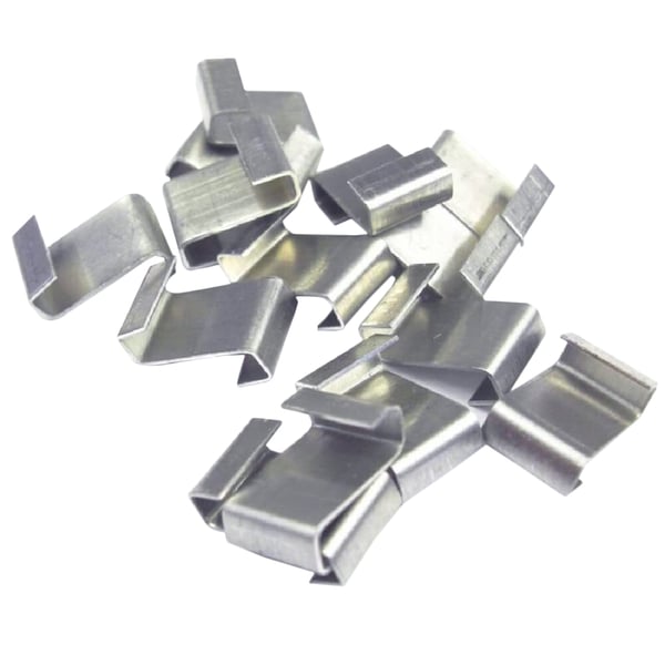 ALM Kabelklemmer i aluminium (pakke med 50 stk.)