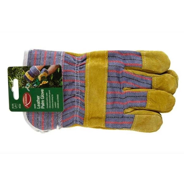 Ambassador Unisex Adult Leather Palm Gardening Gloves