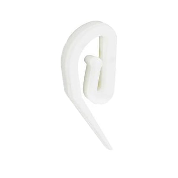 Securpak Plastic Curtain Hooks (Pack of 50)