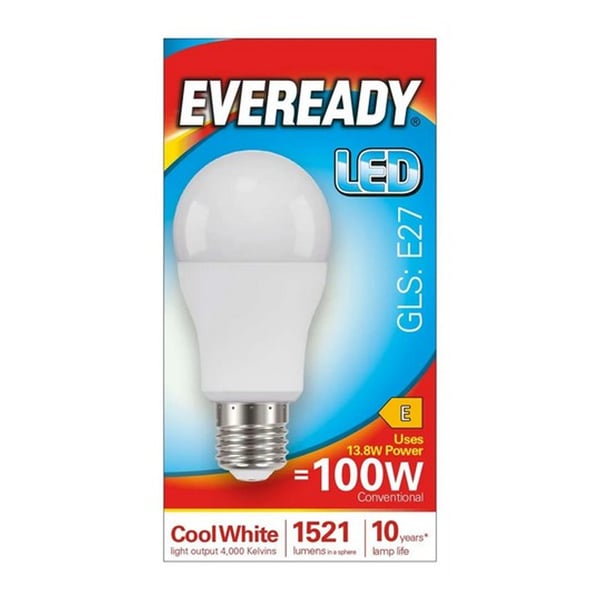 Eveready LED GLS -lamppu