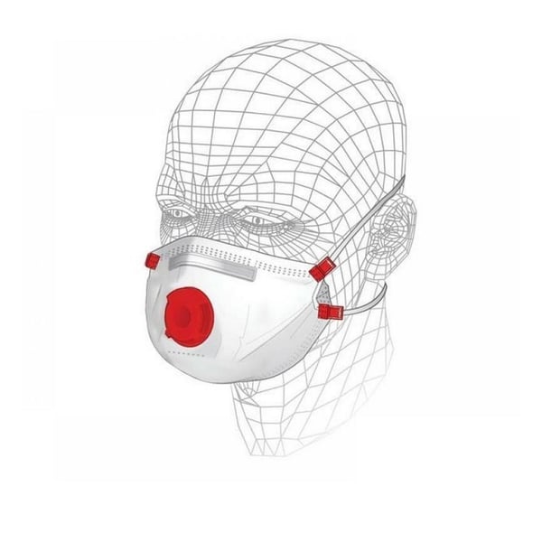 Vitrex Unisex Adult Multi-Purpose Respirator Mask With Filter