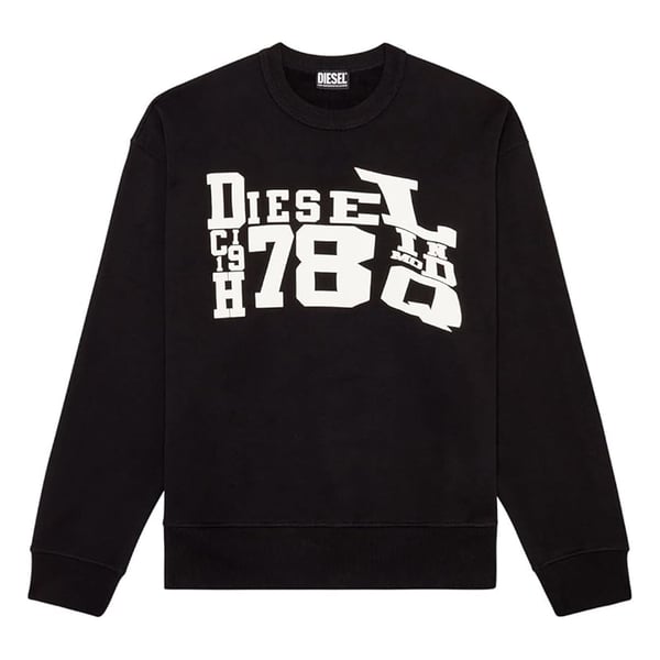 Diesel Unisex Vuxen Förvrängd Logotyp Tröja