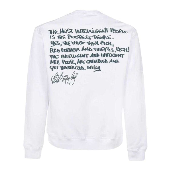 DSquared2 Mens Bob Marley Cool Fit Sweatshirt