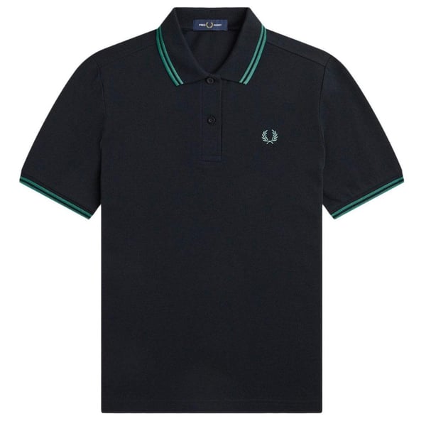 Fred Perry Mens Double Tipped Collar Polo Shirt