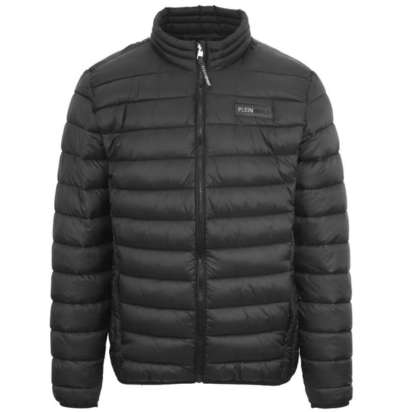 Plein Sport Unisex-voksen polstret jakke med logo til voksne