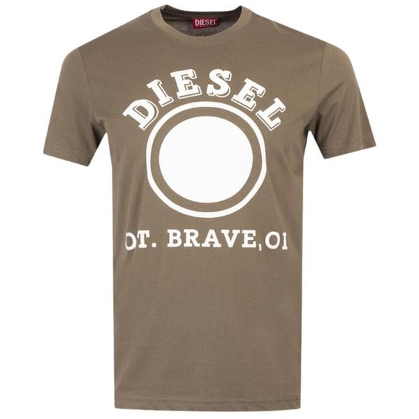 Diesel Miesten 1976 Varsity Logo T-paita