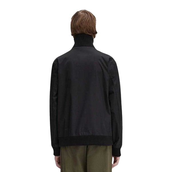 Fred Perry Mens Ribbed Tennis Bomber Jacket
