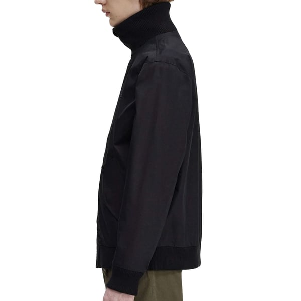 Fred Perry Mens Ribbed Tennis Bomber Jacket