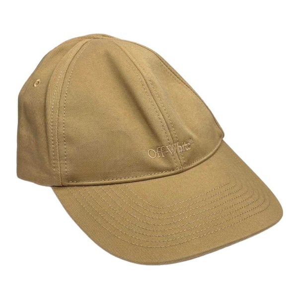 Off White Unisex Adult Monotone Logo Baseball Cap