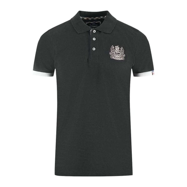 Aquascutum Unisex aikuisten merkkikauluspoolopaita
