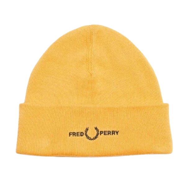 Fred Perry Unisex Adult Graphic Logo Beanie Fred Perry Unisex Adult Graphic Logo Beanie