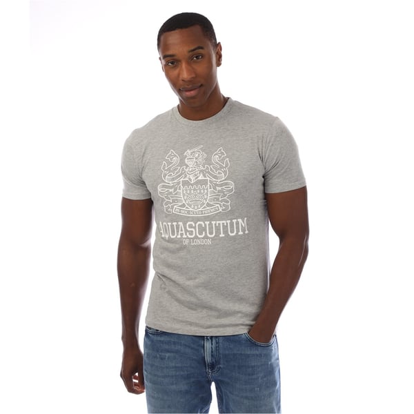 Aquascutum Mens London Aldis T-paita