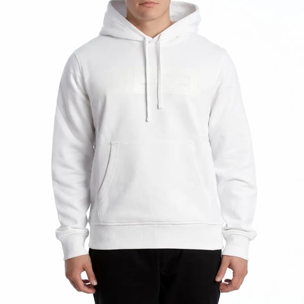 Diesel Mens Monotone Logo Hoodie