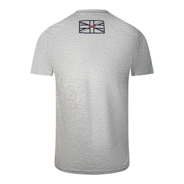 Aquascutum Mens London 1851 Logo Taped T-Shirt