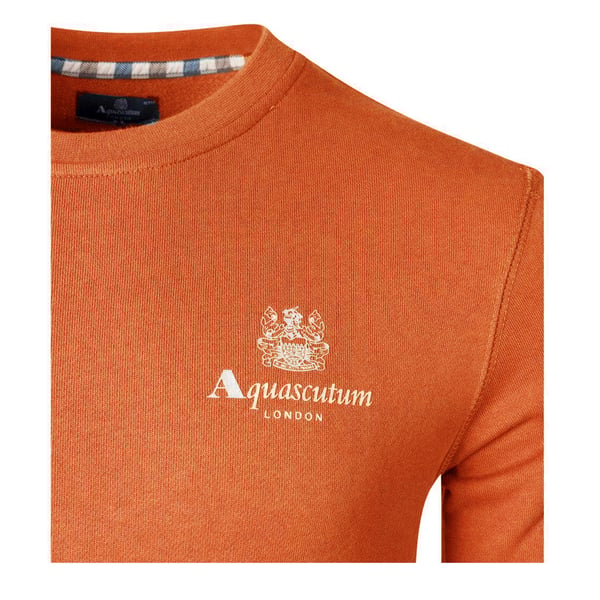 Aquascutum Herr Tröja med Liten Logotyp