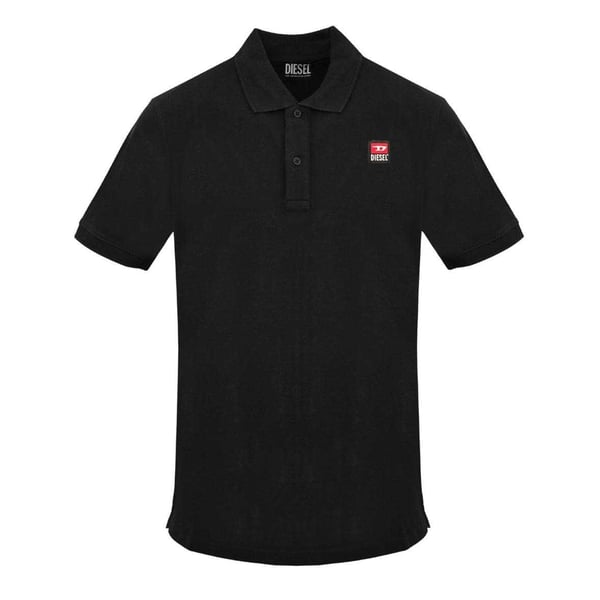 Diesel Miesten Caviar Pieni Logo Poolopaita