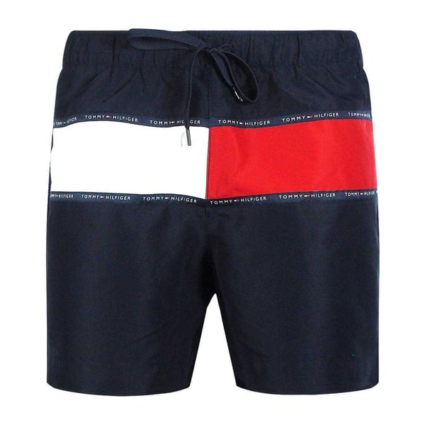 Tommy Hilfiger Mens Flag Swim Shorts