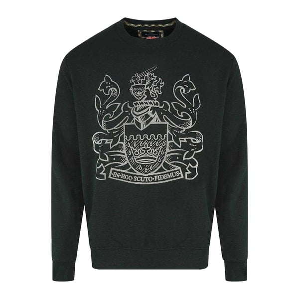 Aquascutum Mens Aldis Pixel Logo Sweatshirt