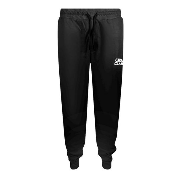 Cavalli Class Mens Bold Logo Jogging Bottoms
