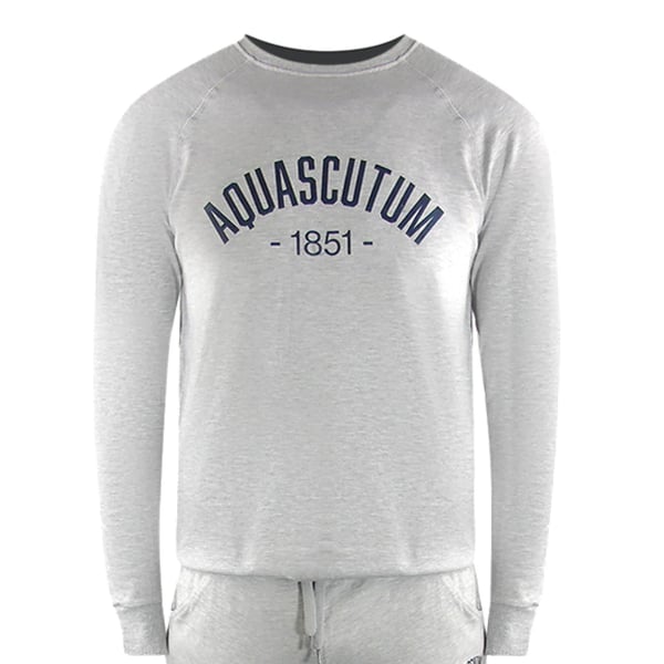 Aquascutum Mens Old School Crew Neck Tracksuit