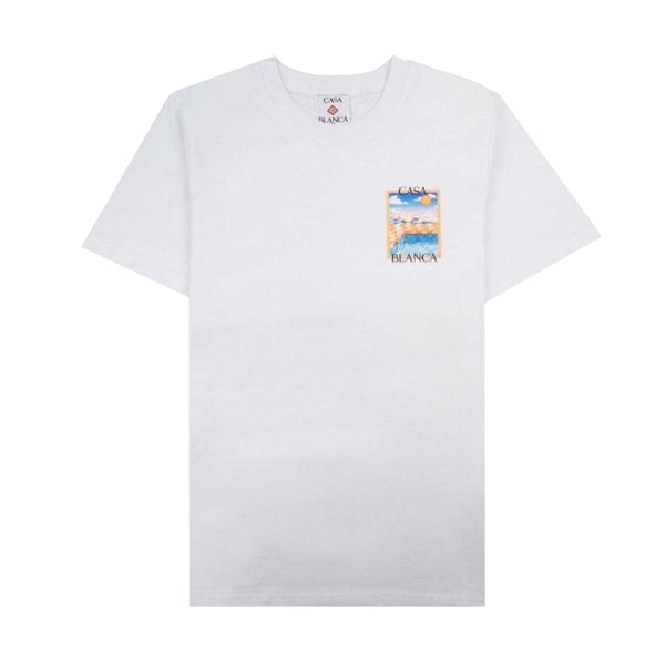 Casablanca Mens Surreal Pool T-Shirt Casablanca Mens Surreal Pool T-Shirt
