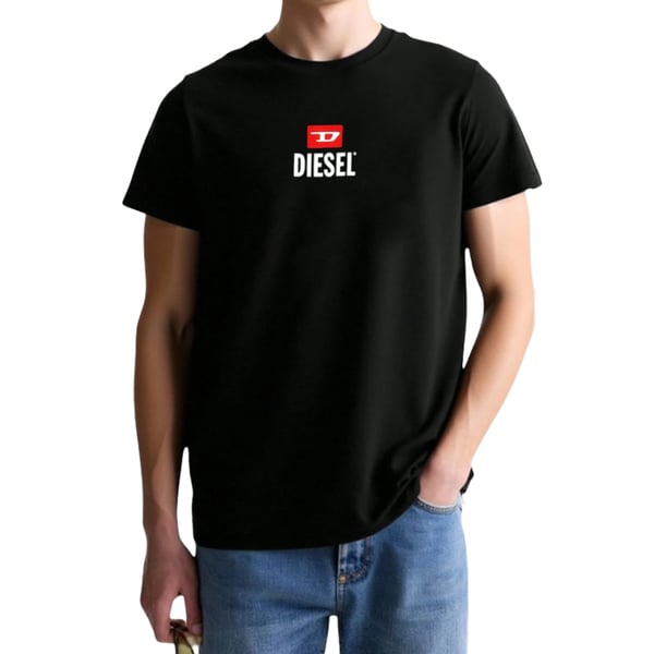 Diesel Mens Just Small New D T-Shirt