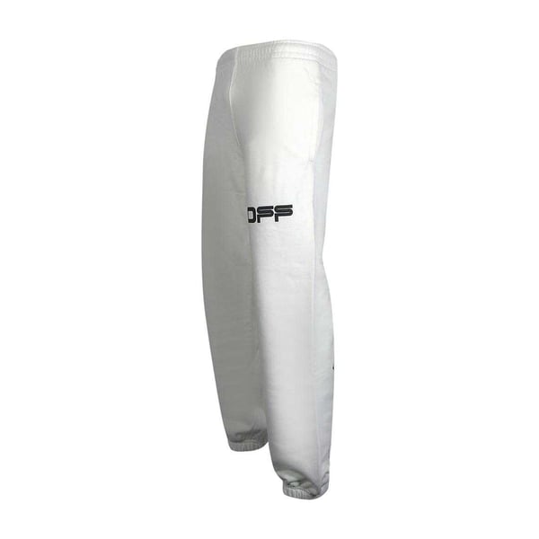 Off-White Mens Airport Logo Taped Jogging Bottoms