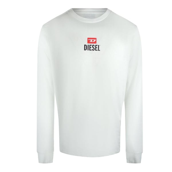 Diesel Unisex Vuxen Ny D Logo Långärmad T-shirt