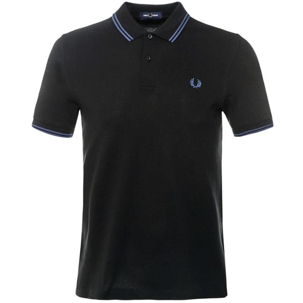 Fred Perry Mens Double Tipped Collar Polo Shirt
