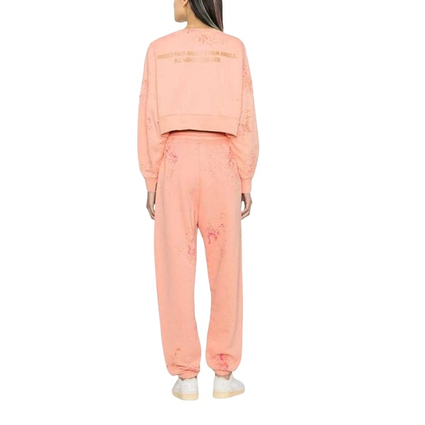Palm Angels Womens/Ladies Painted Cropped Sweatshirt