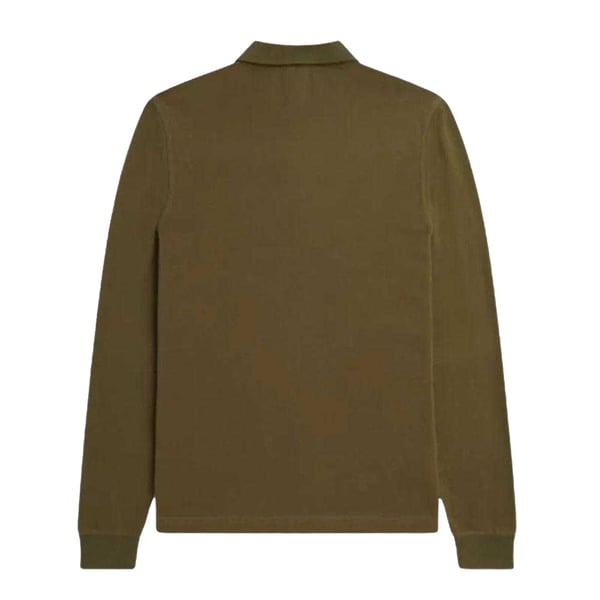 Fred Perry Unisex Adult Plain Long-Sleeved Polo Shirt