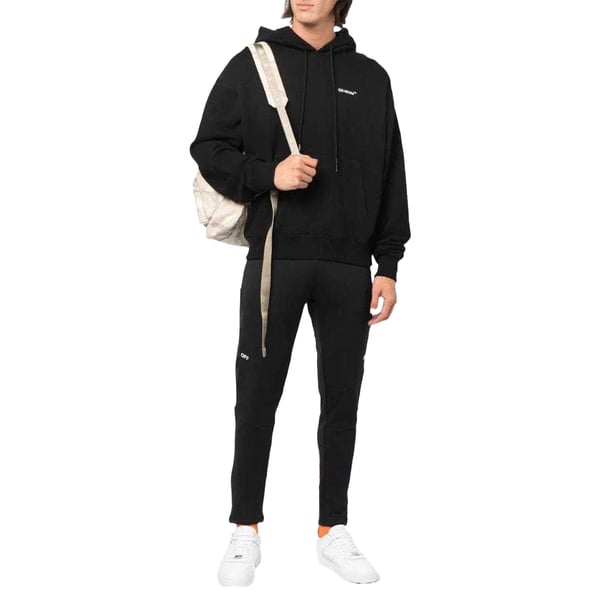 Off White Unisex Adult Full Diag Jogging Bottoms