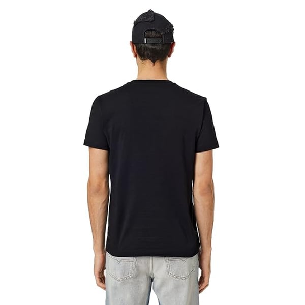 Diesel Herr Caviar Logotyp T-shirt