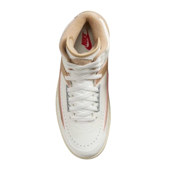 Nike Mens Air Jordan 2 Retro Leather Trainers