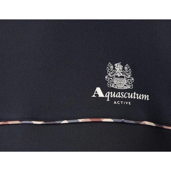 Aquascutum Mens Contrast Piping Stretch Active T-Shirt