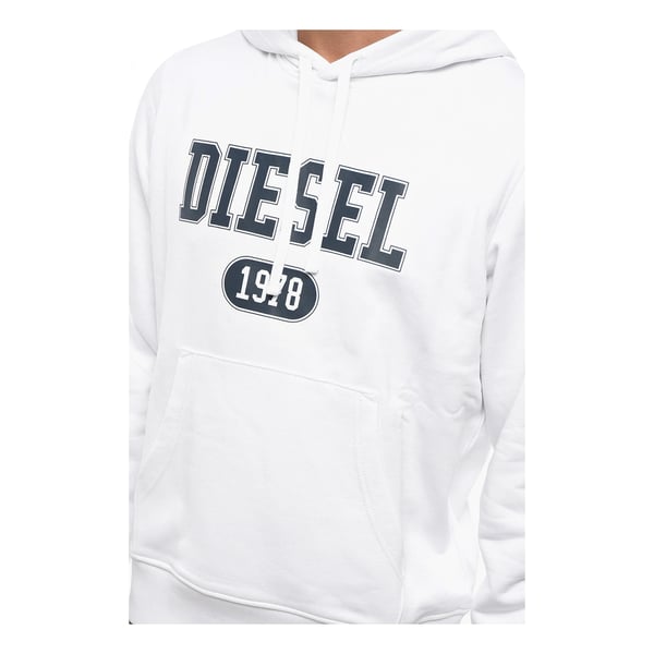 Diesel Mens 1978 Bold Logo Hoodie