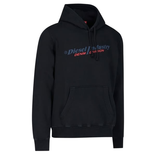 Diesel Mens Industry Denim Division Hoodie