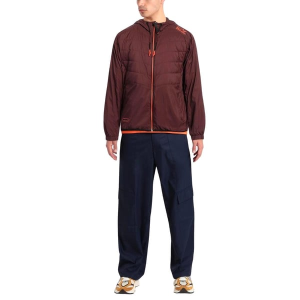 Emporio Armani Mens Lightweight Hooded Bomber Jacket