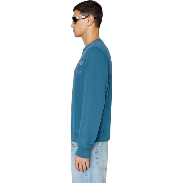 Diesel Unisex Adult Striped Logo Sweatshirt