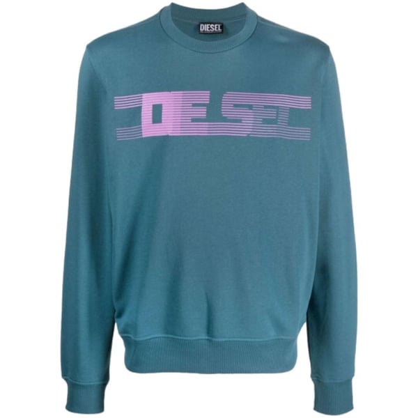 Diesel Unisex Aikuisten Raidallinen Logopaita