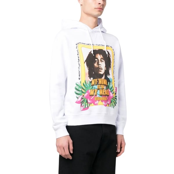 DSquared2 Miesten Bob Marley -huppari