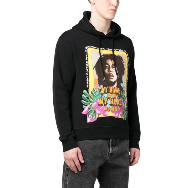 DSquared2 Miesten Bob Marley -huppari