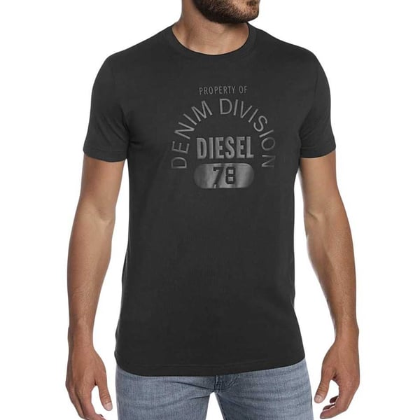 Diesel Unisex Adult Property Of Denim Division Logo T-Shirt