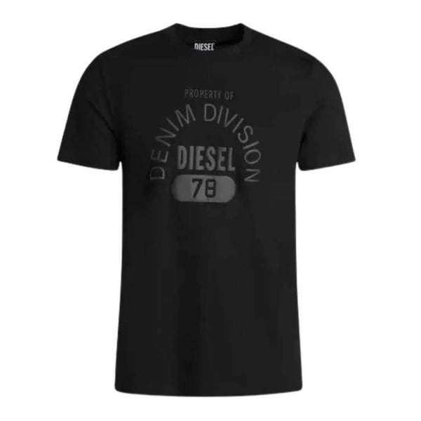 Diesel Unisex Aikuisten Property Of Denim Division Logo T-paita