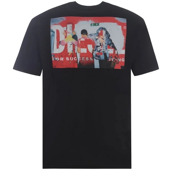 Diesel Unisex aikuisten graffitilogo T-paita