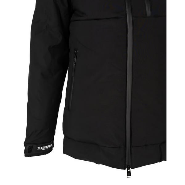 Plein Sport Mens Circular Logo Padded Jacket