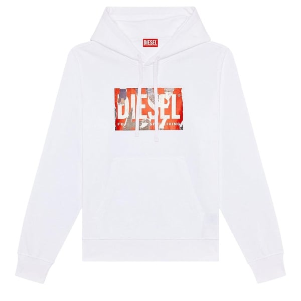 Diesel Miesten Torn Logo Huppari