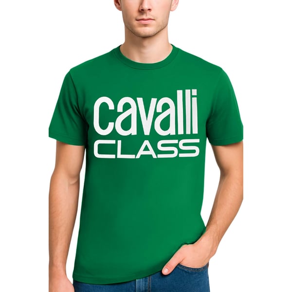Cavalli Class miesten rohkea logopaita