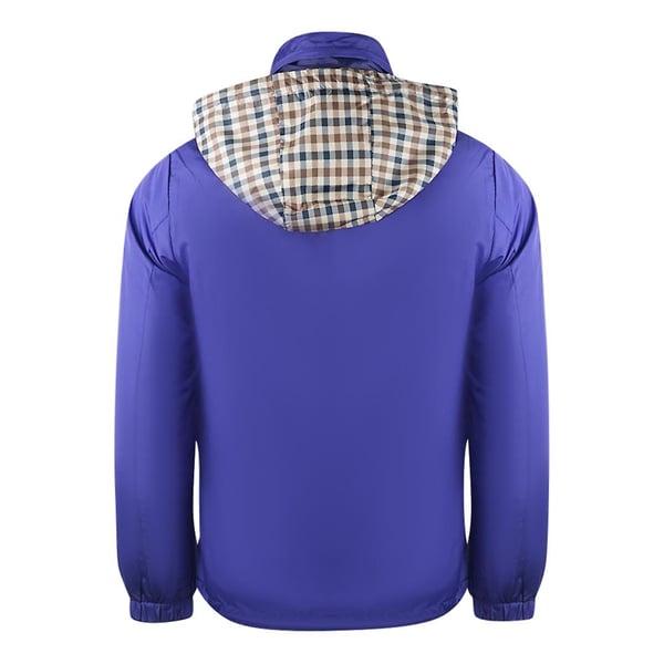 Aquascutum Mens Plain Lightweight Hidden Hood Jacket