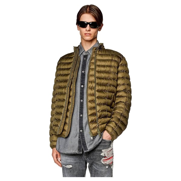 Diesel Unisex Vuxen Quiltad Jacka